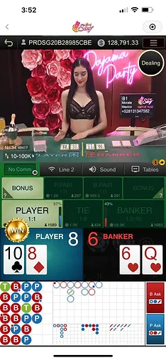AE Sexy Live Baccarat | winbox77my.com