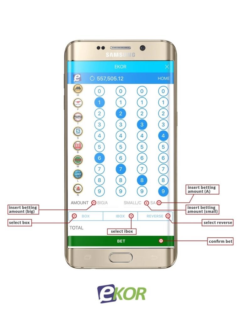 english ekor bet 4d lottery tutorial 2.1