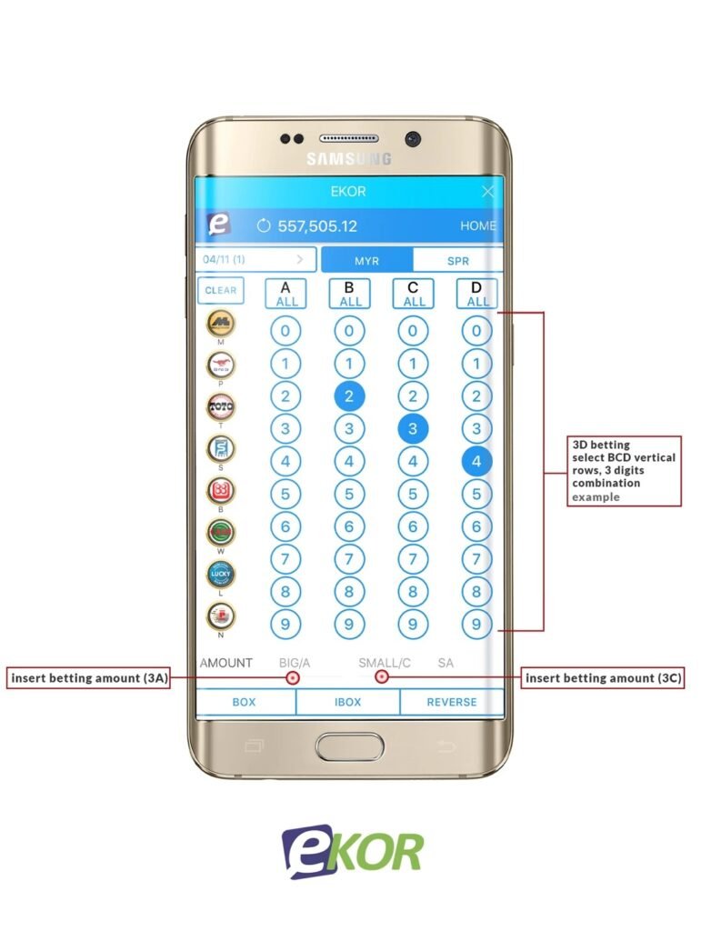 english ekor bet 4d lottery tutorial 2.2