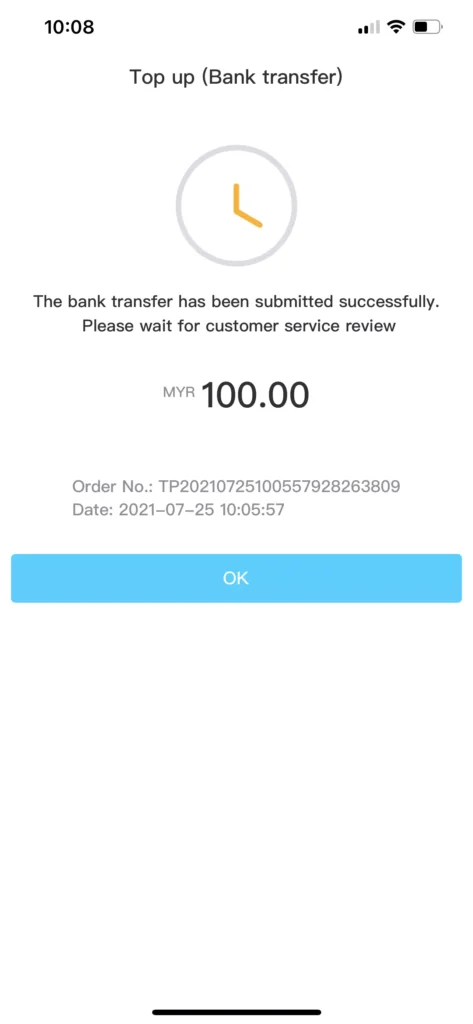 Winbox Bank Transfer Step 6