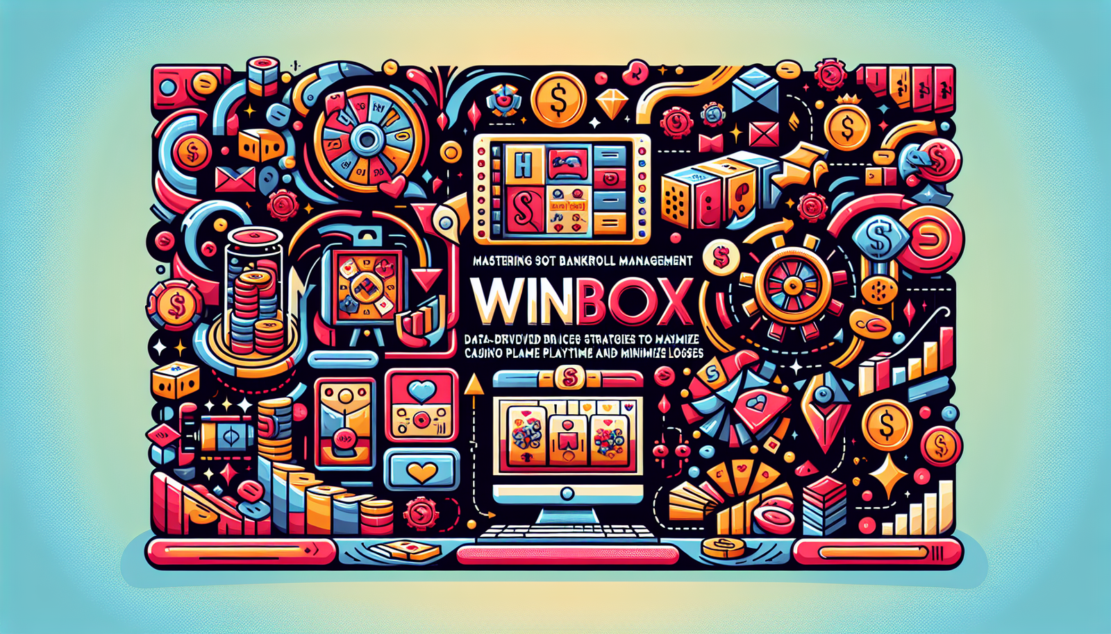 Animated illustration for Blog Topic Mastering Slot Bankroll Management with Winbox: Data-Driven Strategies to Maximize Casino Playtime and Minimize Losses by winbox