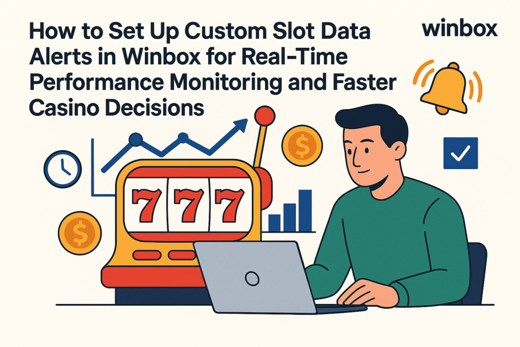 Animated illustration for How to Set Up Custom Slot Data Alerts in Winbox for Real-Time Performance Monitoring and Faster Casino Decisions by winbox