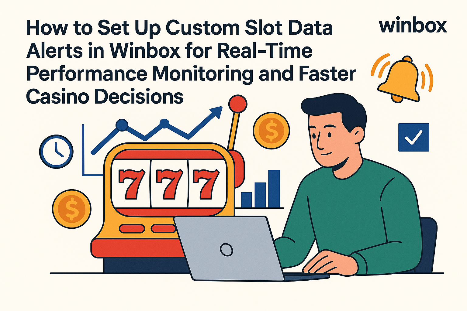 Animated illustration for How to Set Up Custom Slot Data Alerts in Winbox for Real-Time Performance Monitoring and Faster Casino Decisions by winbox