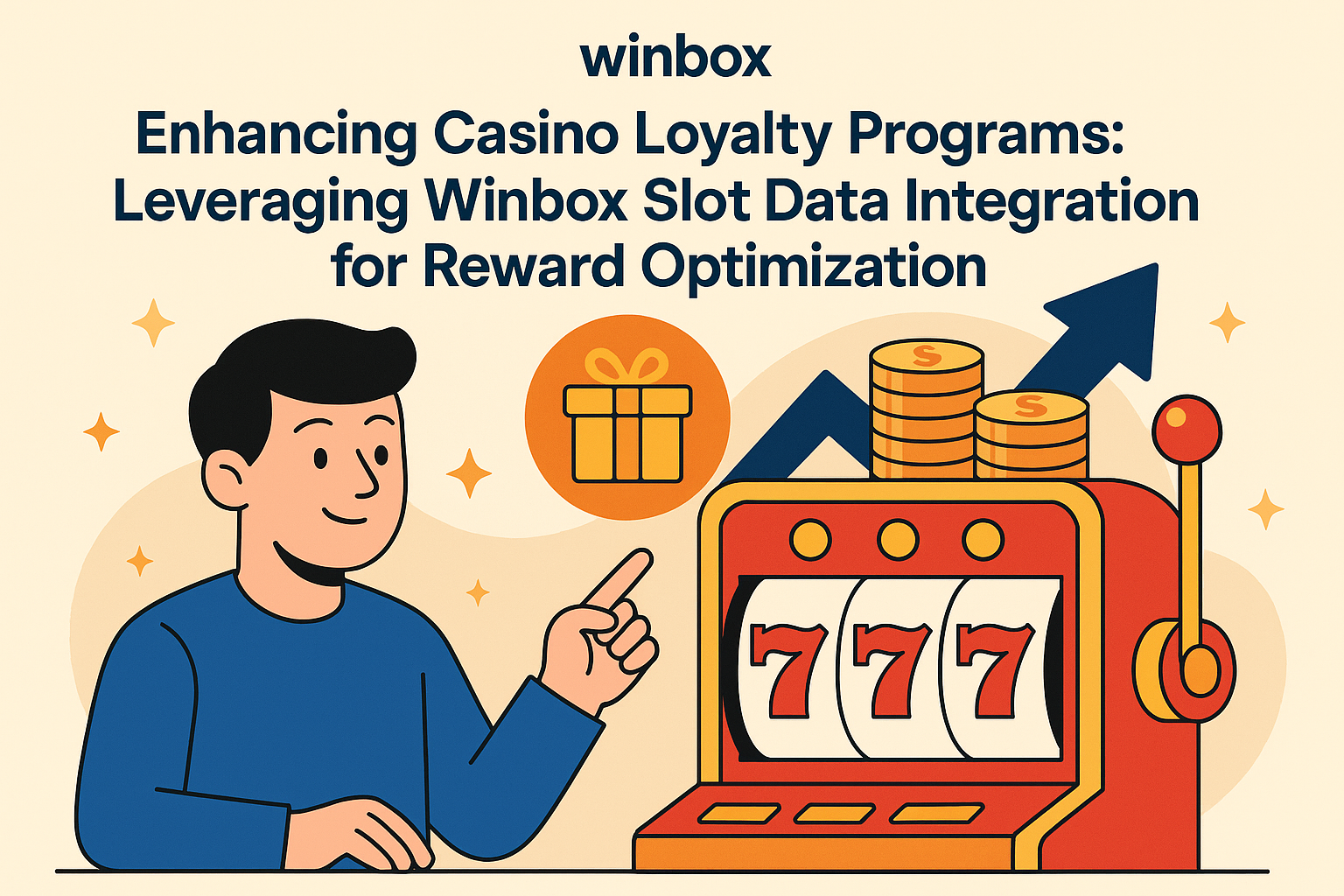 Animated illustration for Enhancing Casino Loyalty Programs: Leveraging Winbox Slot Data Integration for Reward Optimization by winbox