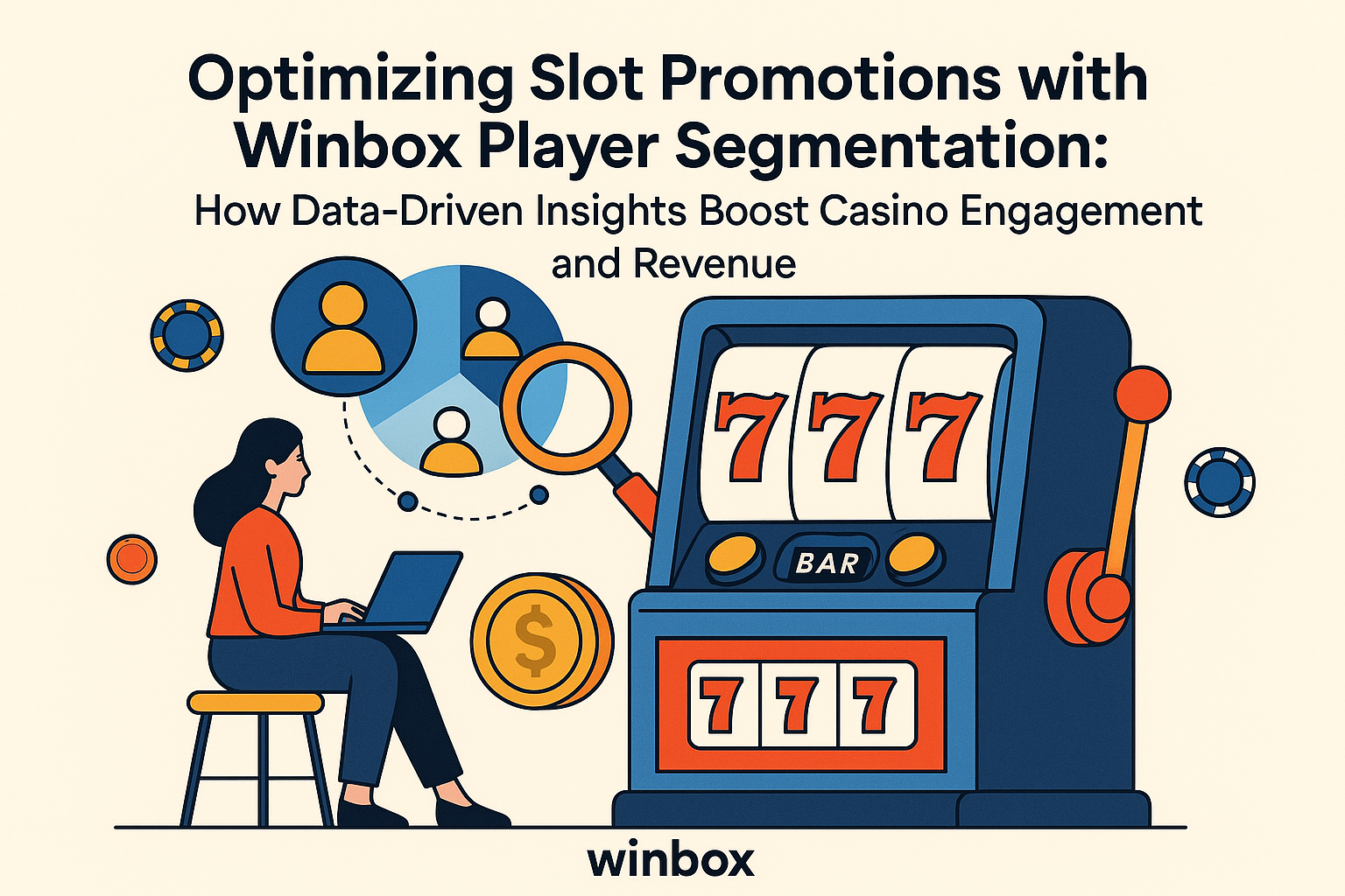 Animated illustration for Optimizing Slot Promotions with Winbox Player Segmentation: How Data-Driven Insights Boost Casino Engagement and Revenue by winbox