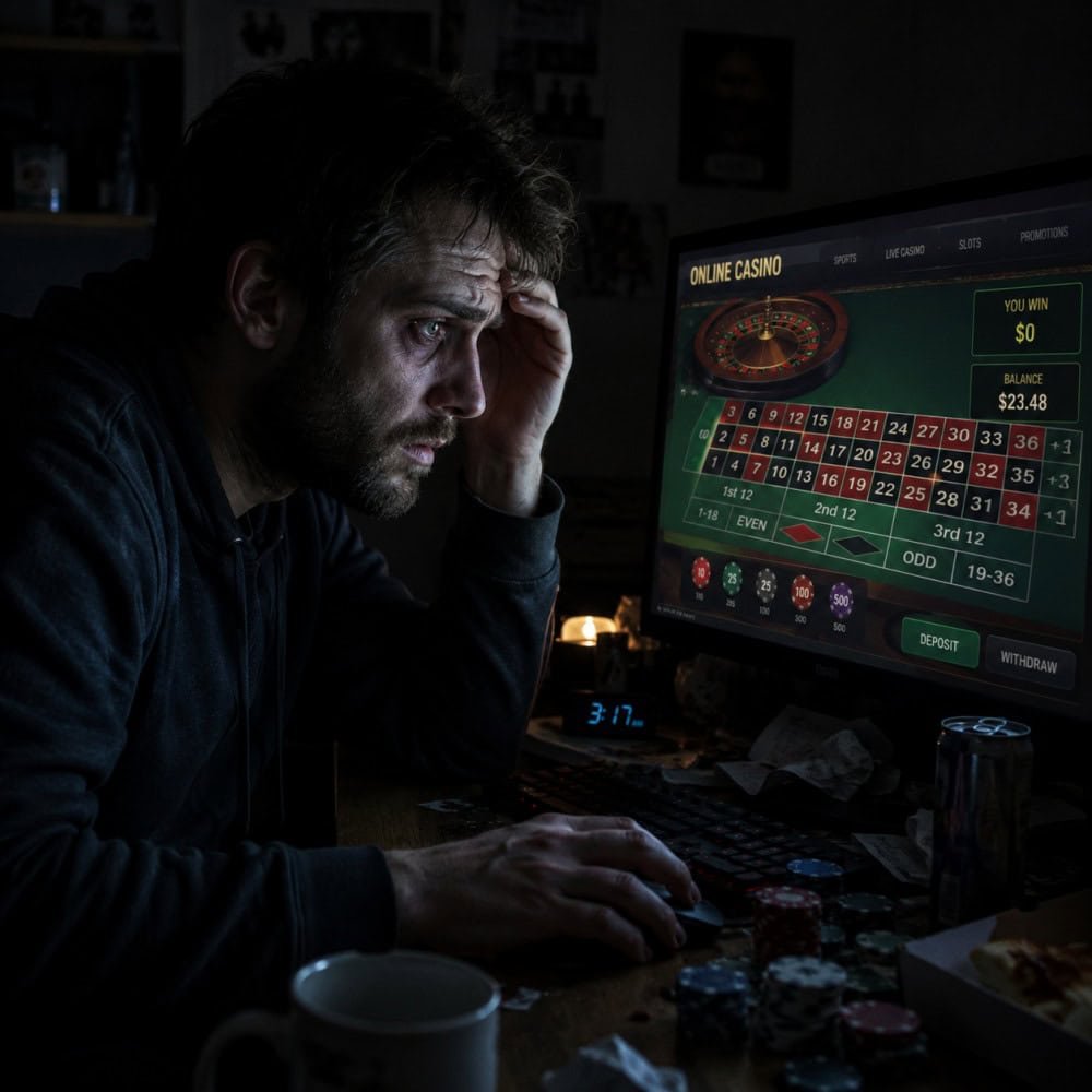 Warning Signs of Problem Gambling on Online Casinos